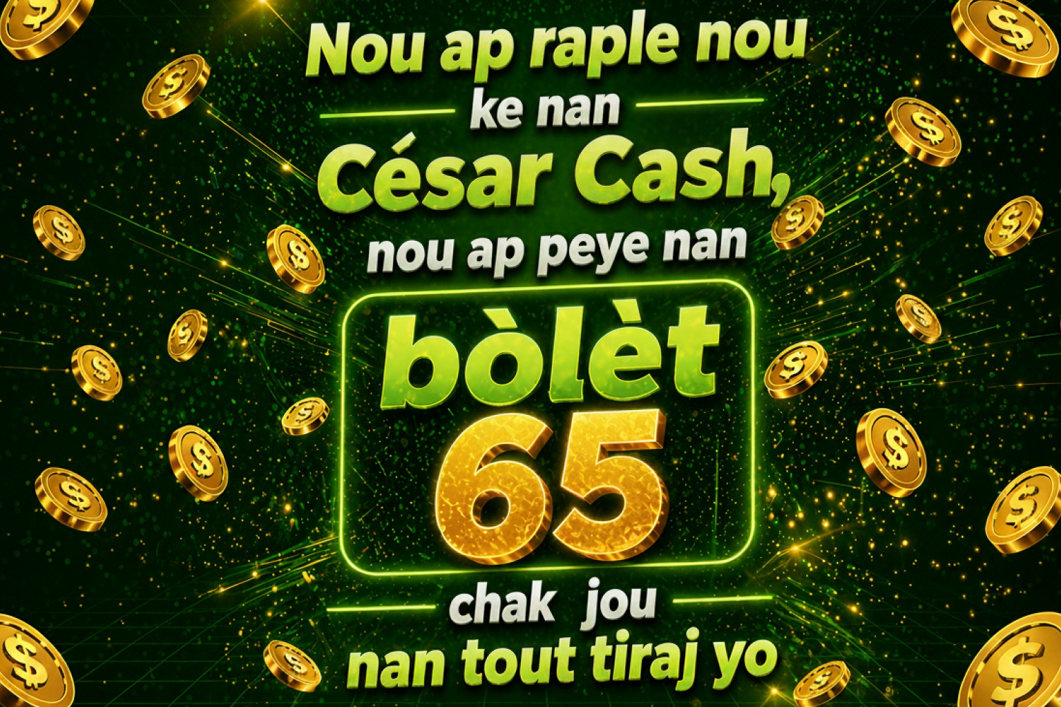 César Cash Banner